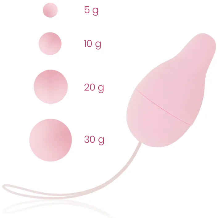 Boules Geisha silicone renforcement pelvien exercices Kegel muscles plancher progressifs poids cinq grammes dix grammes vingt grammes trente grammes
