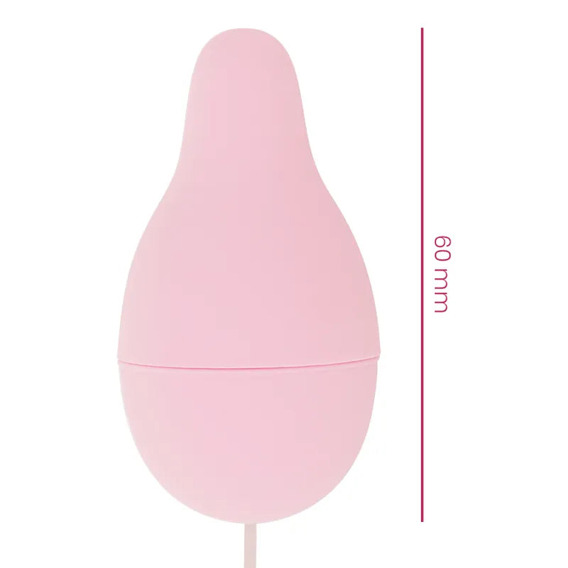 Boules de Geisha en silicone rose, forme ovale, pour exercices Kegel, renforcement pelvien, santé sexuelle.