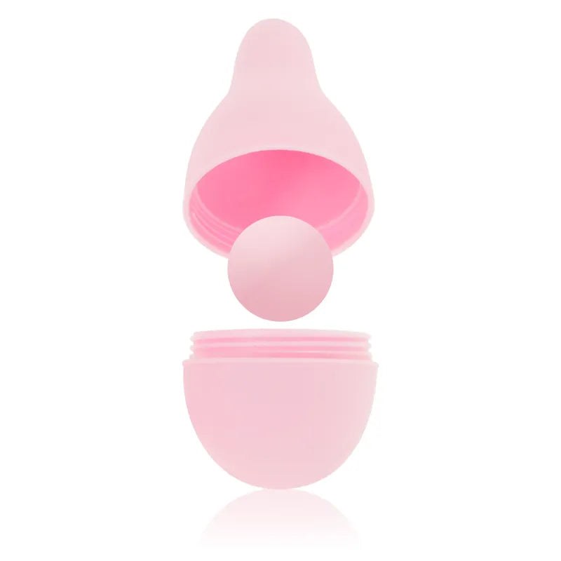 Boules de Geisha en silicone rose pour exercices Kegel, renforcement pelvien, poids progressifs, santé intime.