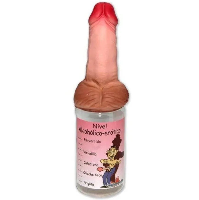 bouteille phallique humoristique festive originale plastique réutilisable lavable durable grande capacité cadeau soirée anniversaire enterrement insolite amusant convivial