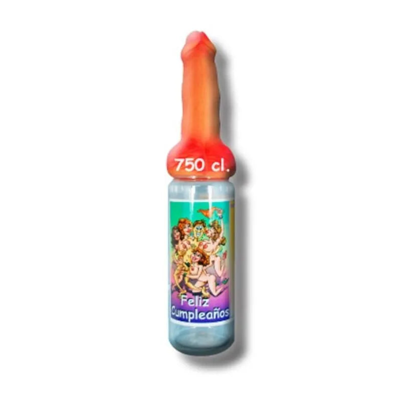 Bouteille Pénis Humoristique Originale Rigolote Festive Anniversaire Enterrement Vie Jeune Fille Soirée Cadeau Insolite Réutilisable Durable Lavable Plastique Transparent Colorée
