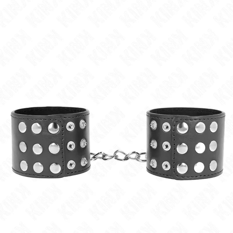 bracelets BDSM cuir véritable durable élégant confortable réglable boucles métalliques robustes sécurité ajustement parfait couleurs variées débutant expérimenté sophistiqué