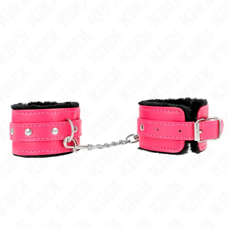 Bracelets BDSM Cuir véritable haute durabilité élégants rembourrés confortables réglables boucles métal anneaux robustes esthétiques luxueux disponibles couleurs noir rouge