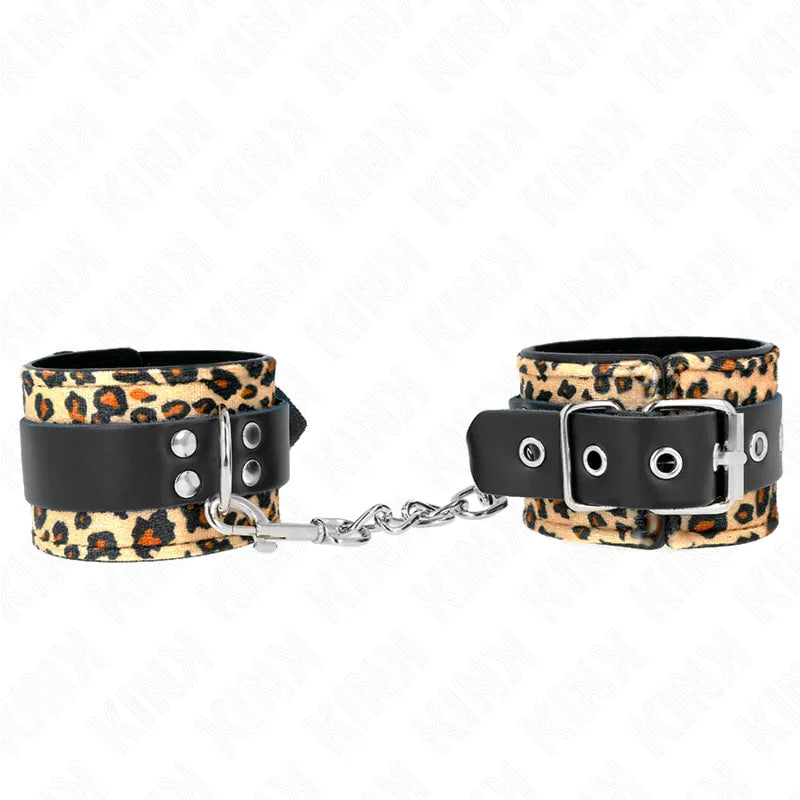 bracelets cuir véritable végétalien néoprène ajustables rembourrés confortables robustes sécurisés boucles anneaux clips velcro résistants couleurs noirs rouges violets