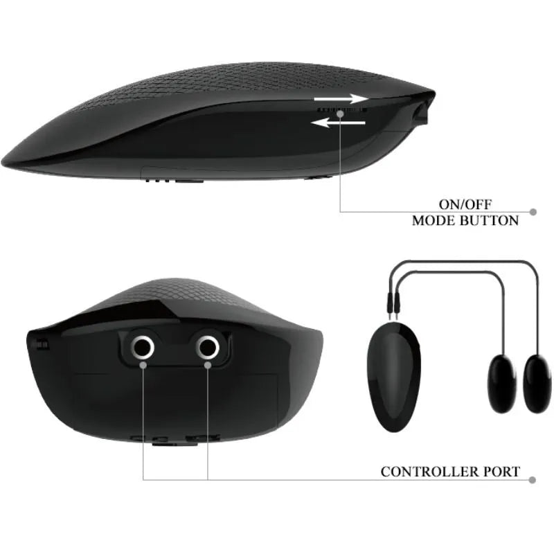 Buste de masturbation en silicone rose, fesses tatouées, double tunnels texturés, télécommande vibrante étanche.