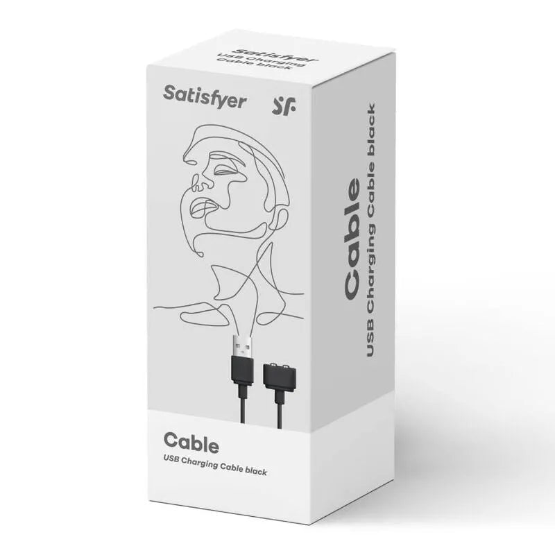 Câble USB noir tressé, rapide et résistant, sur fond blanc; idéal pour smartphone et tablette, compatible universel.