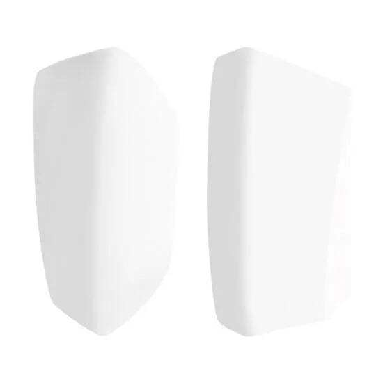 Capuchons silicone blancs pour Satisfyer Pro2, forme ergonomique, emballage scellé, lot de cinq pièces, qualité médicale.