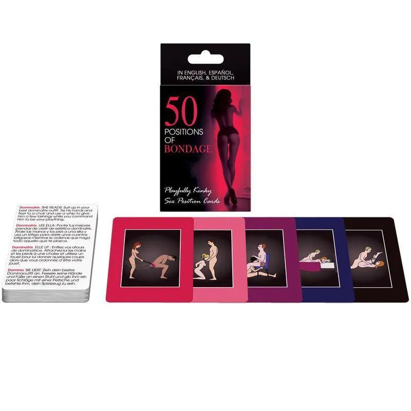 Cartes Défis Positions Bondage Érotiques Sensuelles Ludiques Innovantes Variées Sécurisées Complicité Intime Couples Novices Expérimentés Accessoires Polyvalents