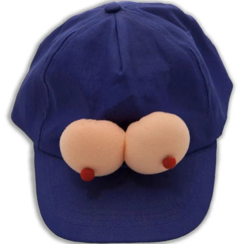 casquette bleue sexy adulte festive originale motifs audacieux confortable durable réglable lavable cadeau surprise soirée anniversaire festival