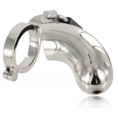 Ceinture chasteté BDSM sécurisée acier inoxydable hypoallergénique cage antiérection orifice mictionnel goupille verrouillage cadenas laiton anneaux testiculaires tailles ajustement confortable
