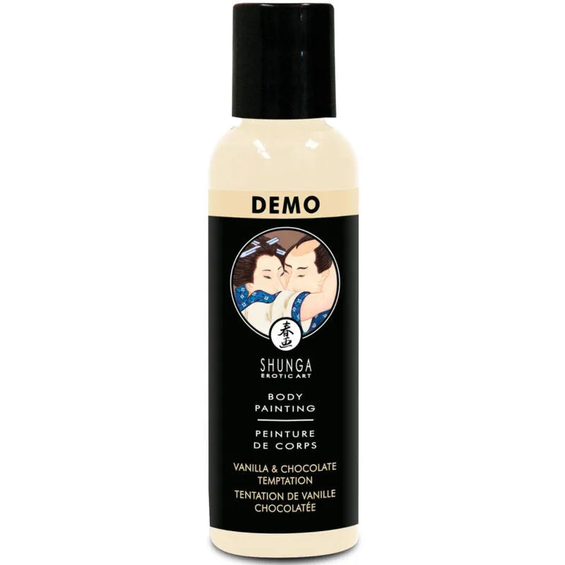 Chocolat Érotique Comestible Shunga Pinceau Artistique 60ml Liquide Velouté Gourmand Sensoriel Aphrodisiaque Naturel Artisanal Japonais Raffiné
