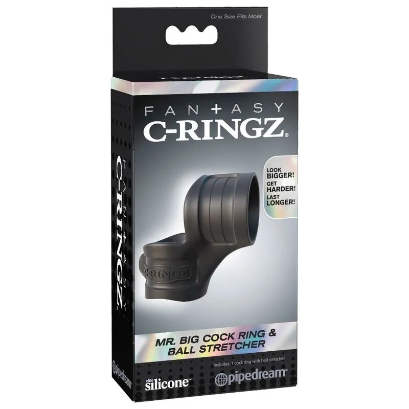 Civière testicules silicone noire ergonomique, étanche, antidérapante, pour soutien et érections prolongées.