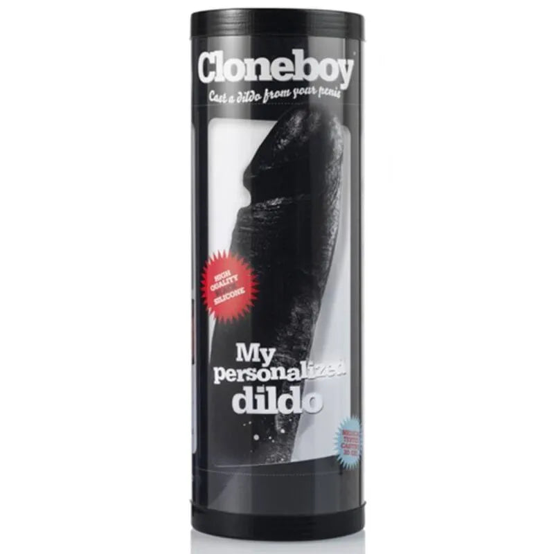 Cloneboy godemichet moulage silicone noir kit réplique personnalisée pénis facile utilisation matériau algues naturel testé médicalement bague maintien