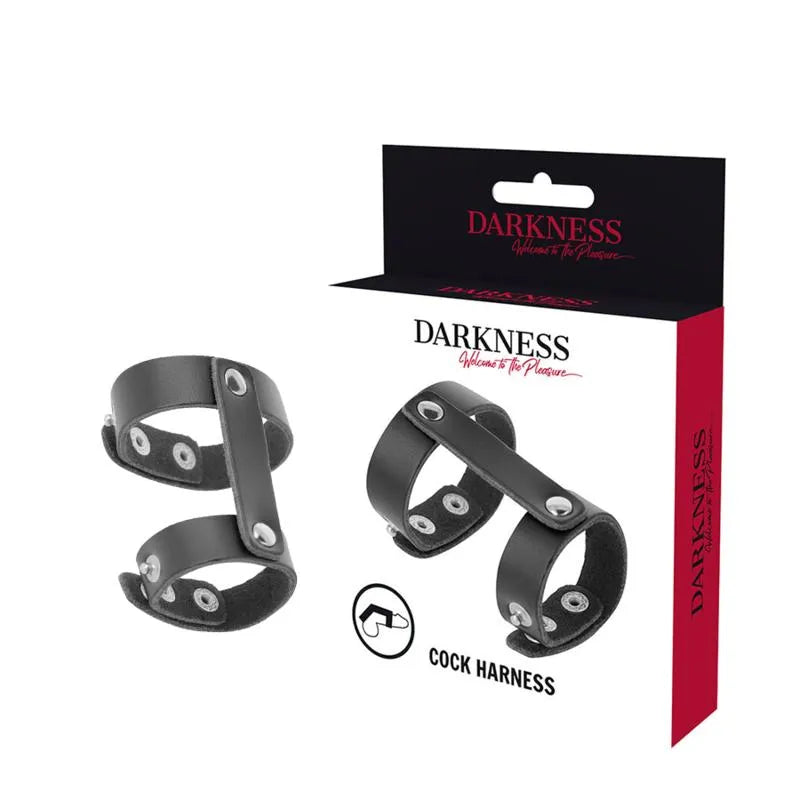 anneau pénien cuir synthétique haute qualité ajustable supports réglables débutants BDSM sensations intenses pression confort durable