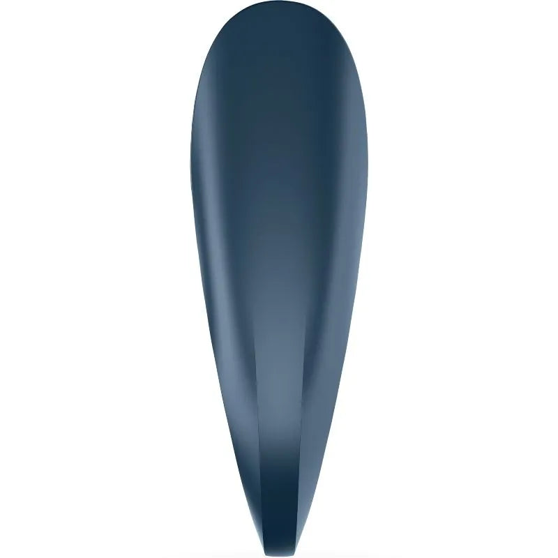 Anneau pénien bleu en silicone médical, ajustable, avec stimulateur clitoridien et 10 réglages de vibrations, imperméable.
