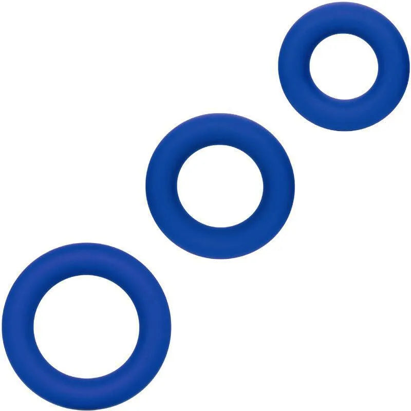 anneau pénien silicone liquide confortable durable élastique souple résistant étanche hypoallergénique sans phtalates petite moyenne ajustable sensibilité intime discret