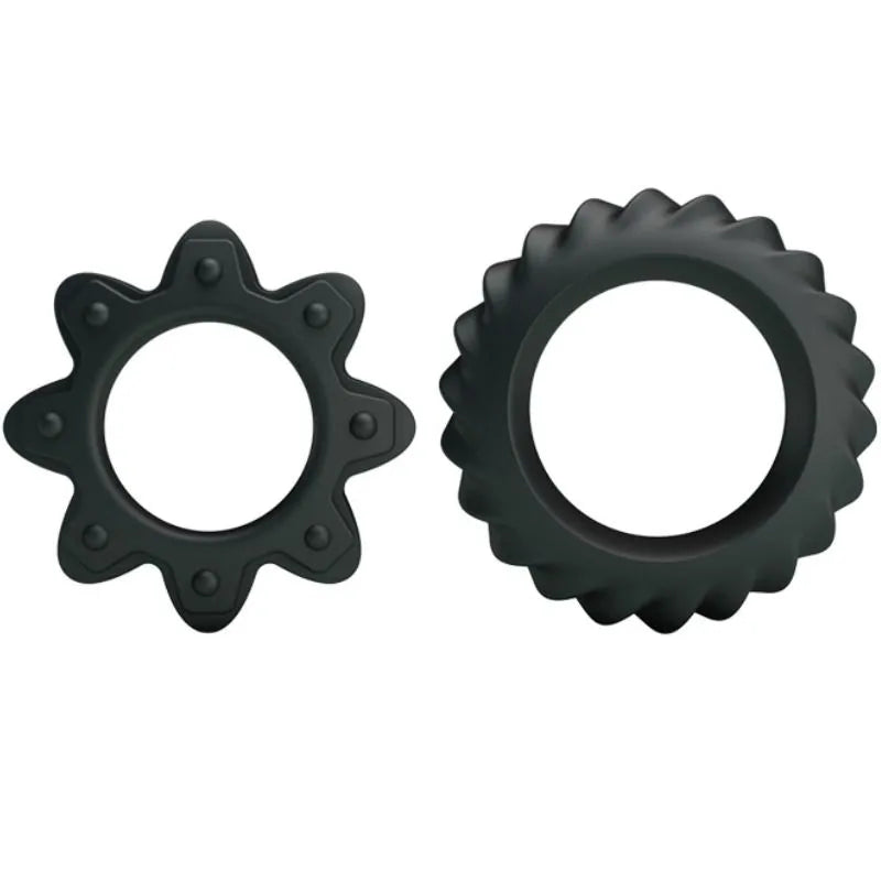 anneaux pénien silicone submersible étanche élasticité ajustable double tailles confort prolongation retard éjaculation intensification orgasmes réutilisable hypoallergénique discret