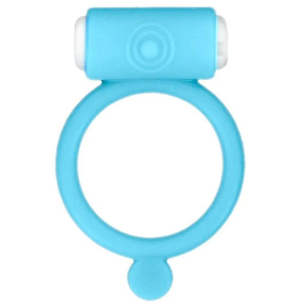 anneau pénien silicone phosphorescent bleu extensible ajustable stimulation clitorale retardateur éjaculation durable érection renforcée sans phtalates sécurité corporelle