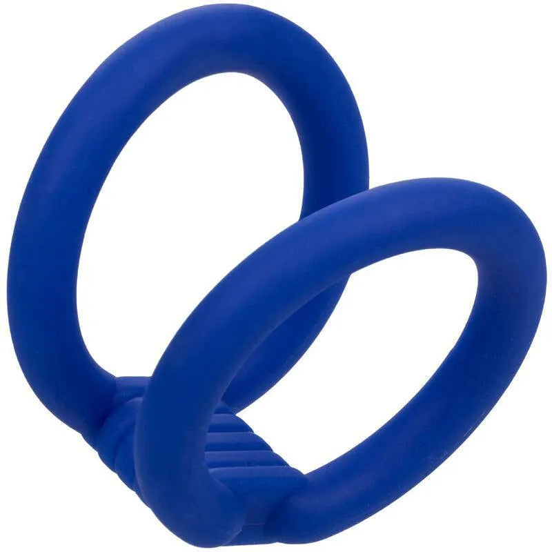anneau pénien silicone liquide double performance confort durable élastique imperméable maintien ferme soutien érection sensibilité accrue douceur lisse