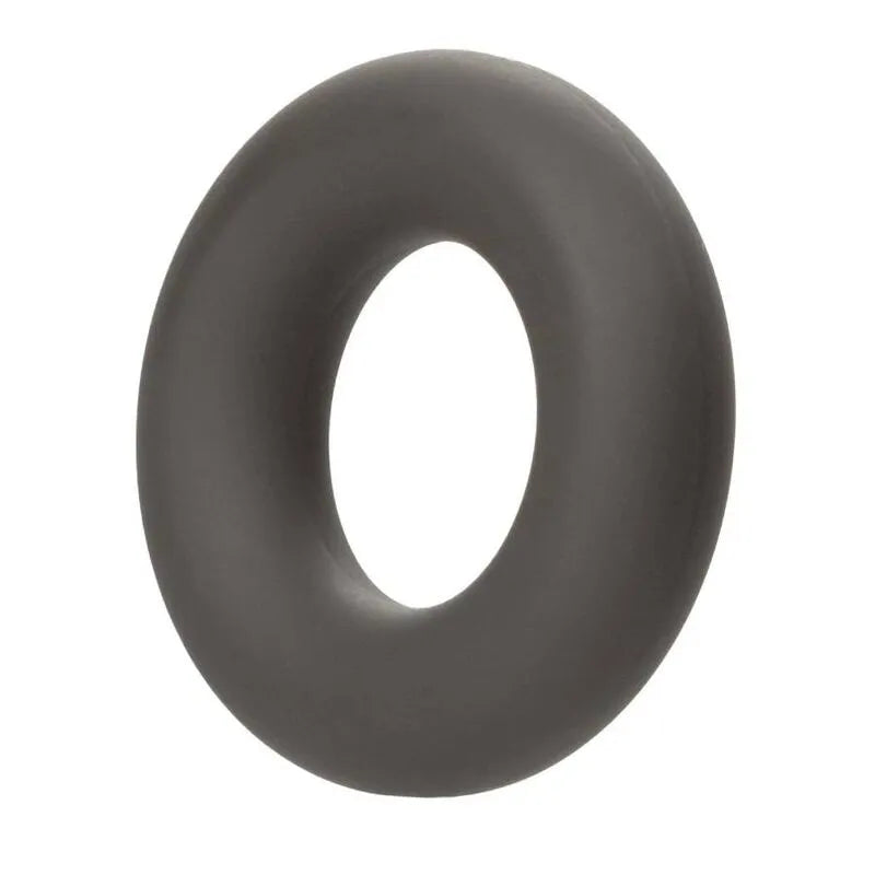 Anneau pénien silicone liquide noir, lisse et élastique, sans couture, pour confort et maintien prolongé, lot de deux tail...