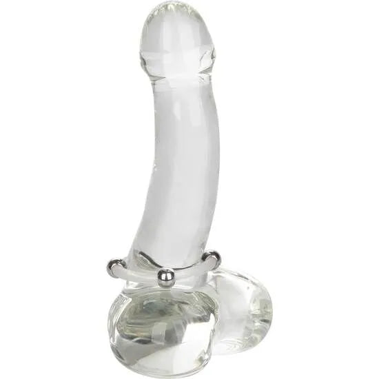 Anneau pénien silicone perlé acier inoxydable, élastique et confortable, pour endurance et stimulation intenses.