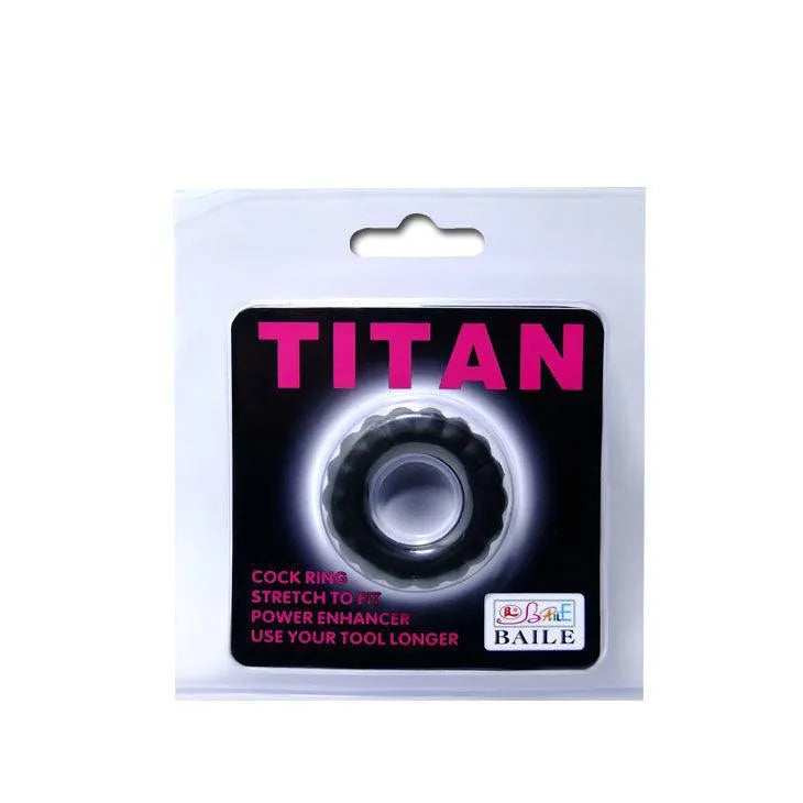 Anneau pénien silicone noir, flexible, 2 cm, submersible, hypoallergénique, pour prolongation plaisir et retard éjaculation.