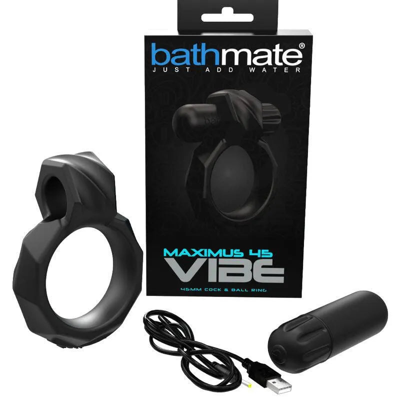 anneau silicone ultra doux vibrateur intensif balle dix modes vibrations étanche confortable adaptable anatomique nettoyage facile silencieux discret orgasmique couple