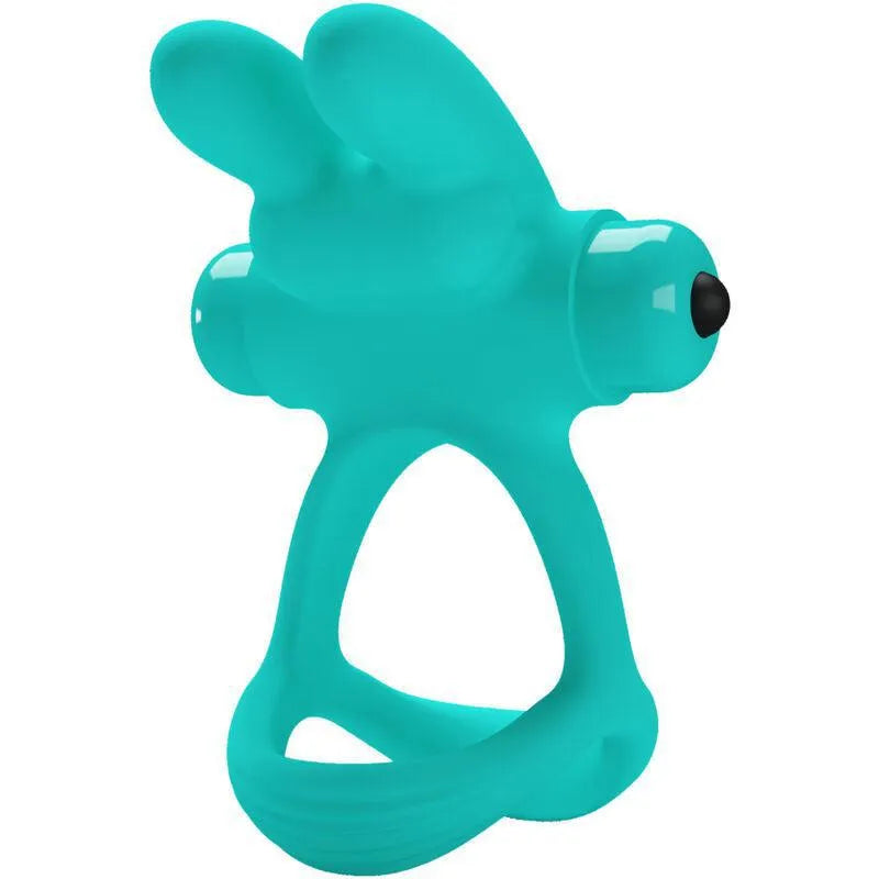 Anneau pénien silicone vert vibrant silencieuses puissantes réglables dix modes hypoallergénique extensible ergonomique stimulateur clitoridien oreilles lapin imperméable douche bain