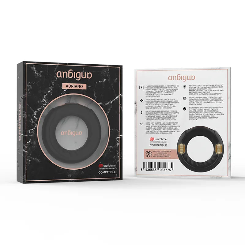 anneau érectile silicone hypoallergénique doux vibrant sept modes deux moteurs puissants stimulation pénis testicules rétention sanguine érection ferme télécommande rechargeable