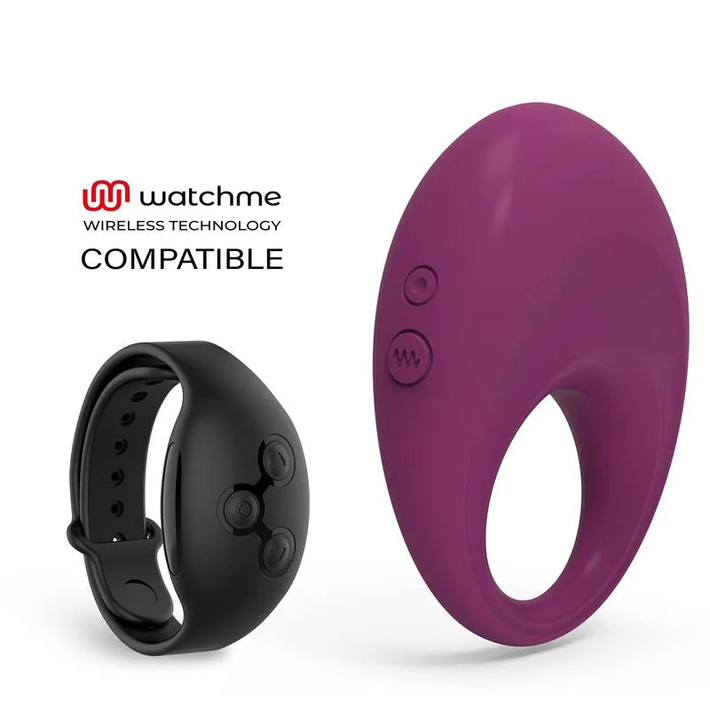 Cockring Stimulateur Clitoridien Silicone Médical Rechargeable Hypoallergénique Silencieux Dix Modes Vibration Submersible Étanche Douche Ergonomique Confortable Léger Télécommande