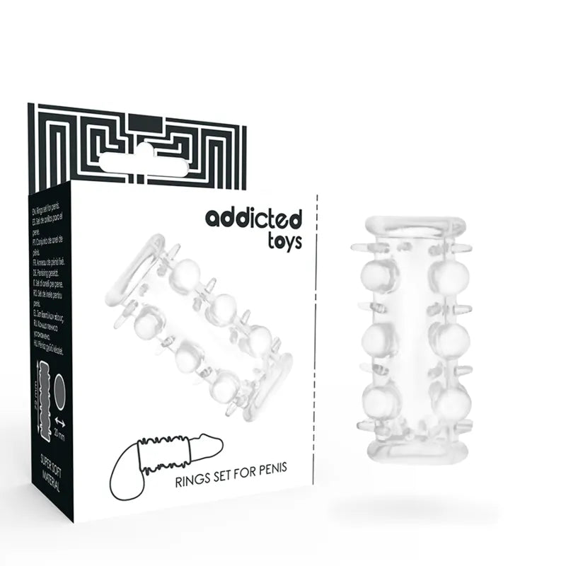 anneau pénien texturé stimulation accrue adaptable extensible confortable silicone hypoallergénique étanche ergonomique durable polyvalent prolongation érection contrôle intensité plaisir sensations