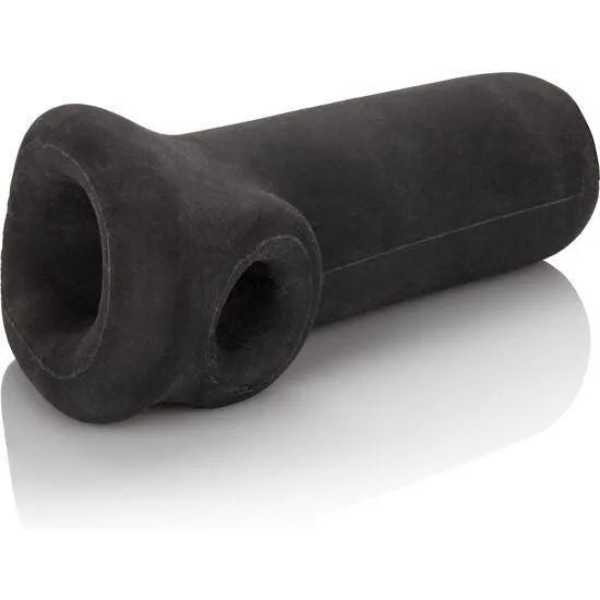 Anneau pénien noir élastique Colt en TPR, forme ergonomique, confort et intensité pour moments intimes prolongés.