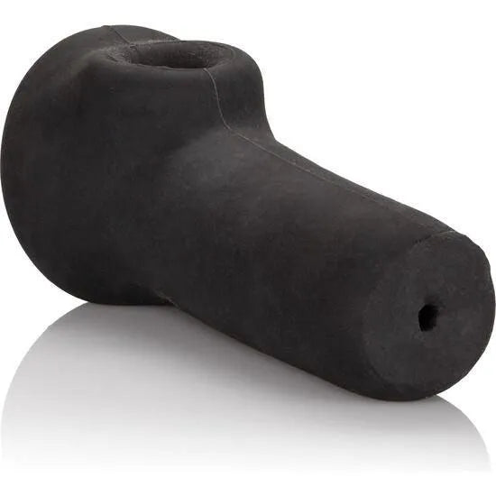 Anneau pénien noir en TPR élastique Colt, forme ergonomique, confort et maintien pour intensité et prolongation du plaisir.