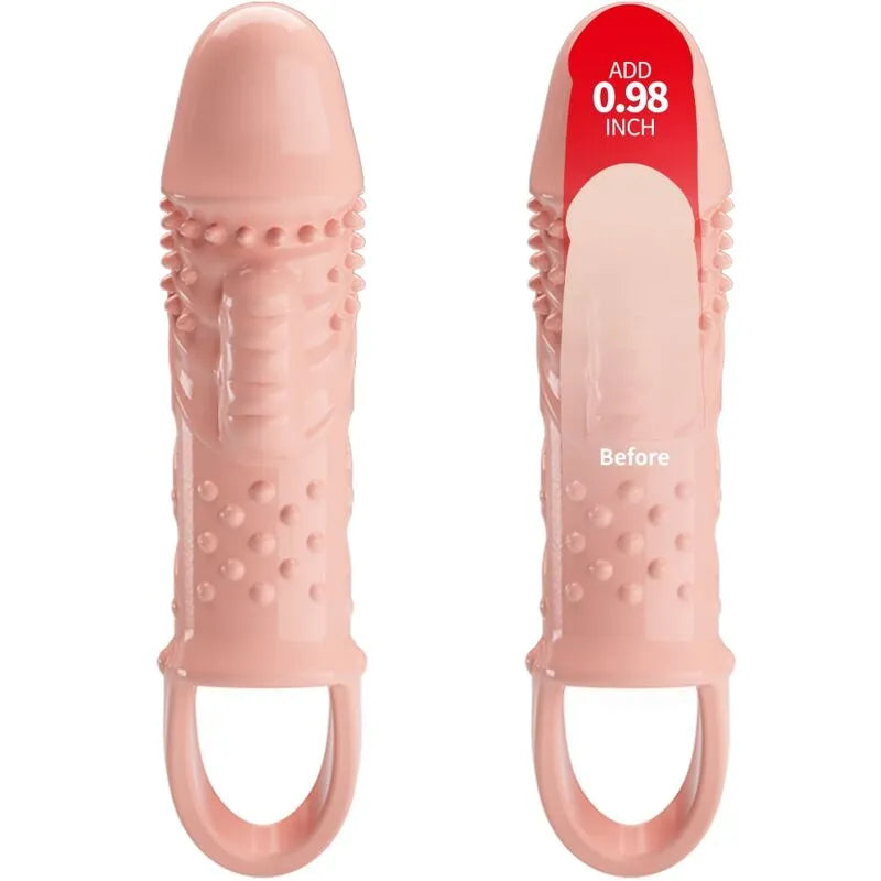 Anneau pénien vibrant rose en TPR souple, ergonomique, avec texture stimulante et design discret pour plaisir intense.