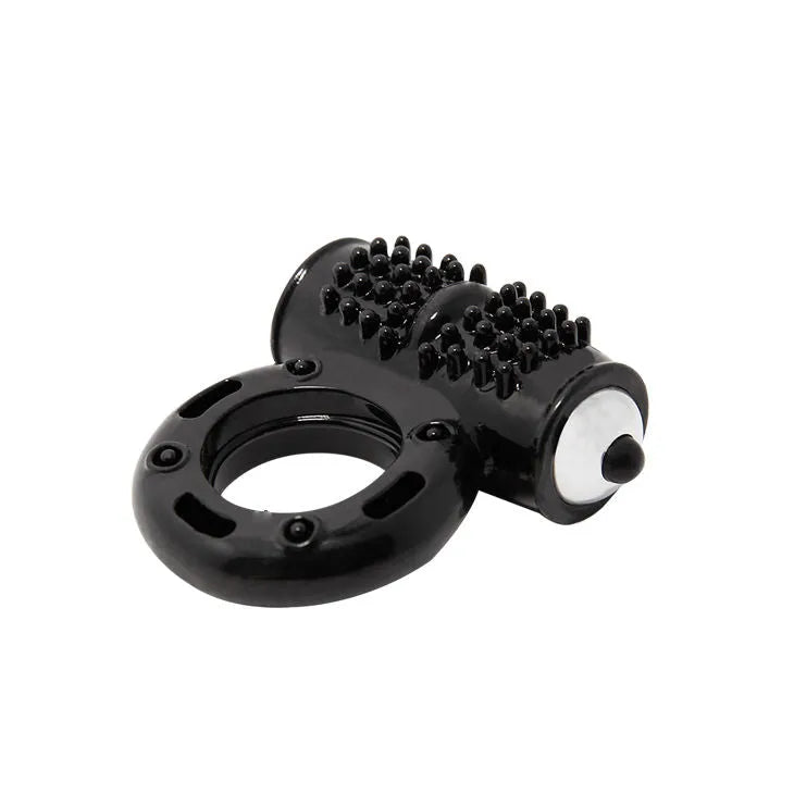 anneau pénien vibrant flexible TPR sans phtalates balle vibrante amovible dix fonctions stimulation intense prolongée érection confortable inodore