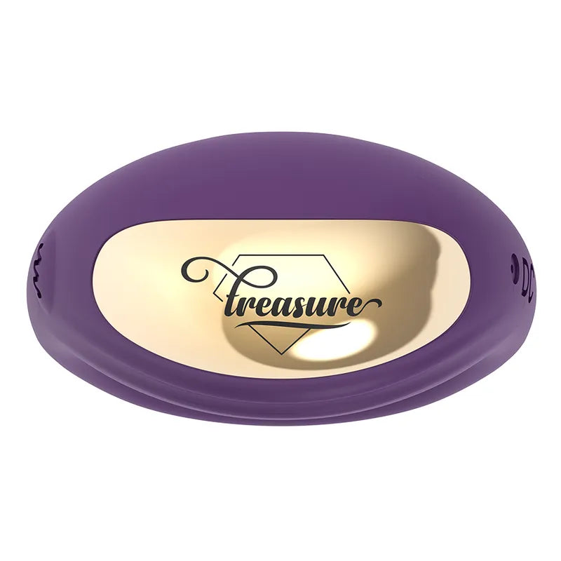 Anneau pénien vibrant luxe violet, design ergonomique, technologie connectée, montre commande, silicone hypoallergénique.