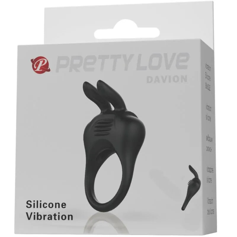 anneau vibrant silicone noir longue durée autonomie piles LR41 ABS ergonomique stimulation clitoridienne maintien érection circulation sanguine confort sensations intenses
