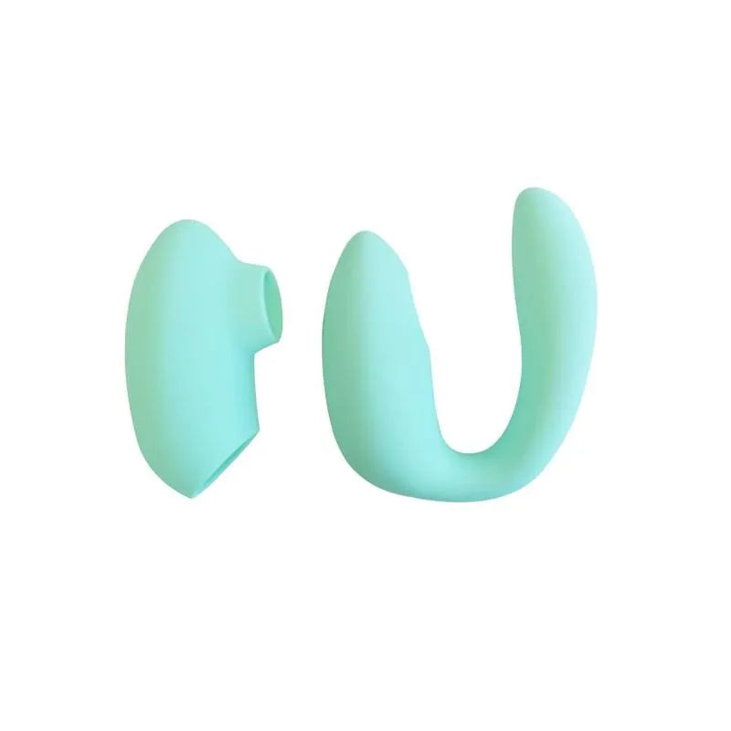Anneau pénien vibrant Xocoon vert, ergonomique, silicone hypoallergénique, stimulation clitoridienne, rechargeable.
