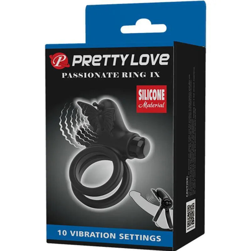Anneau vibrant noir en silicone, ergonomique, rechargeable, avec 10 modes de vibration, pour stimulation pénienne et testi...