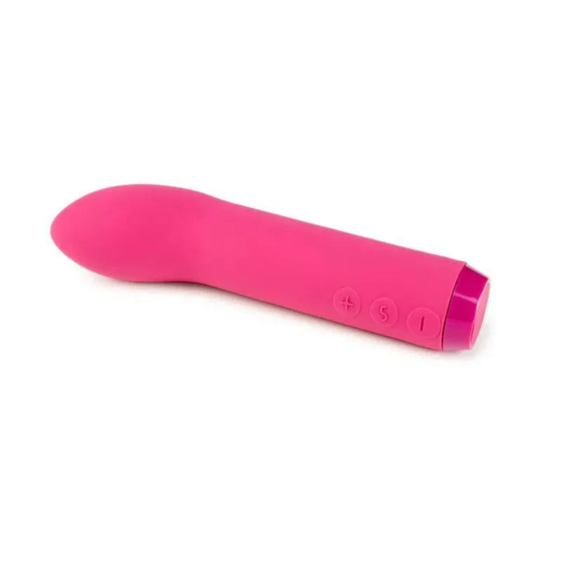 Vibromasseur rose discret Je Joue, design plume dorure, rechargeable, étanche, inclus dans le coffret bien-être sensuel.