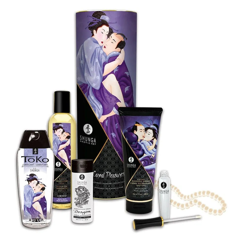 coffret cadeau femme sensuel exotique fruité massage érotique huile crème lubrifiant stimulation orale intensifiant glace couple perles blanches