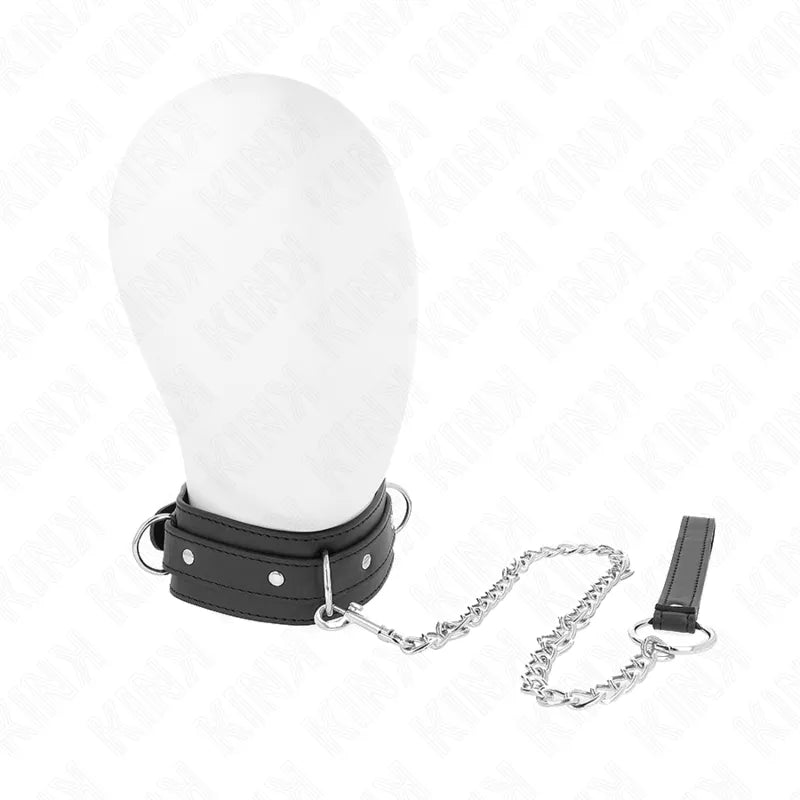 collier cuir véritable rouge élégant raffiné robuste confortable réglable boucle métal finitions polies durable luxe sophistiqué sensuel domination soumission artisanale
