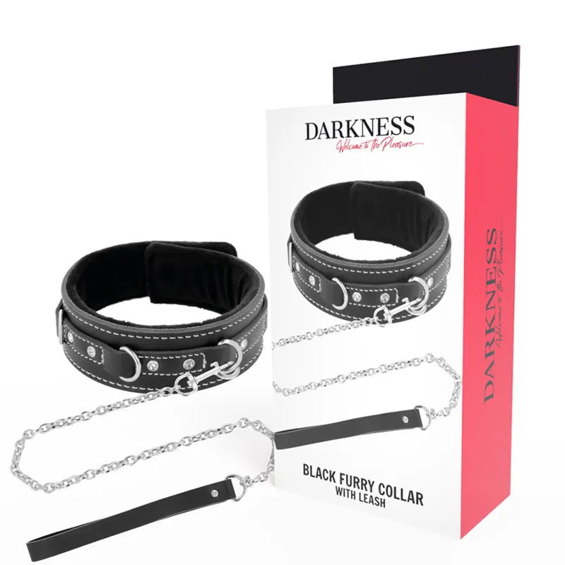collier posture BDSM cuir véritable rembourré confortable réglable maintien verrouillage sécurisé boucle anneau attache chaîne maillons laisse élégance précision durable