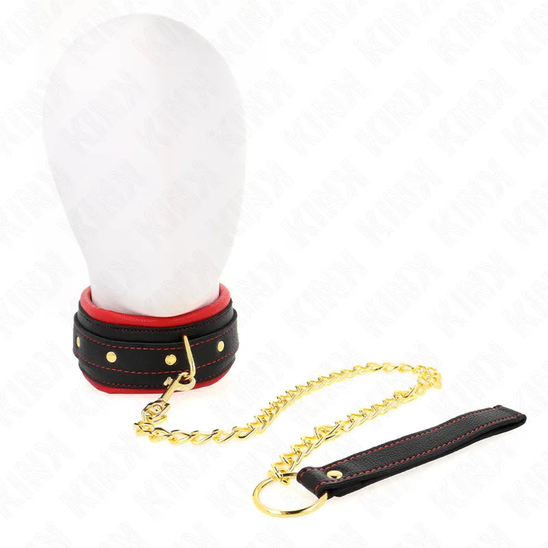 collier laisse cuir véritable réglable confortable durable robuste métallique sécurisé chic élégant sophistiqué luxueux polyvalent
