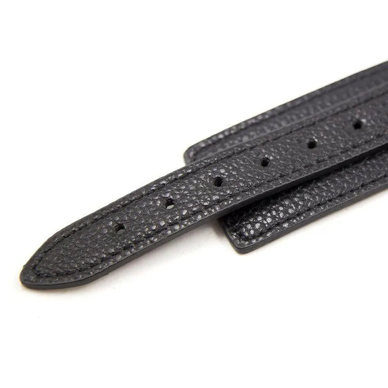 Collier laisse en simili cuir noir motif serpent, chaîne métallique robuste, élégant et réglable pour style sophistiqué.