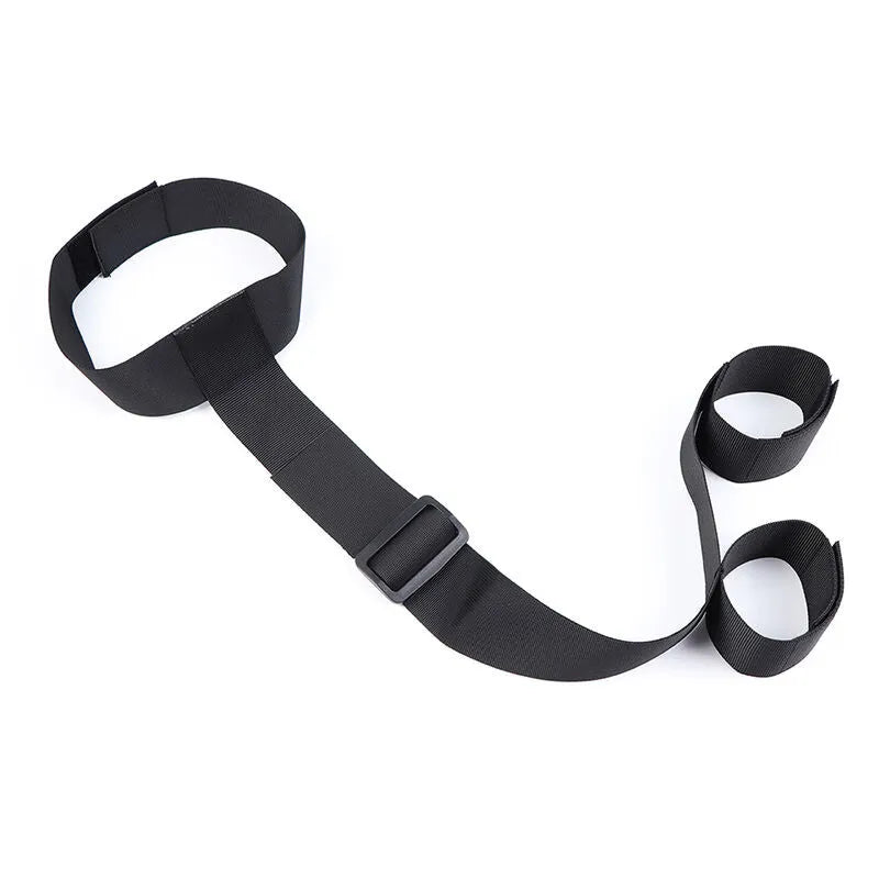 collier menottes réglables BDSM nylon velcro polyamide robuste confortable sécurisé ergonomique polyvalent taille unique discret esthétique durable fermeture