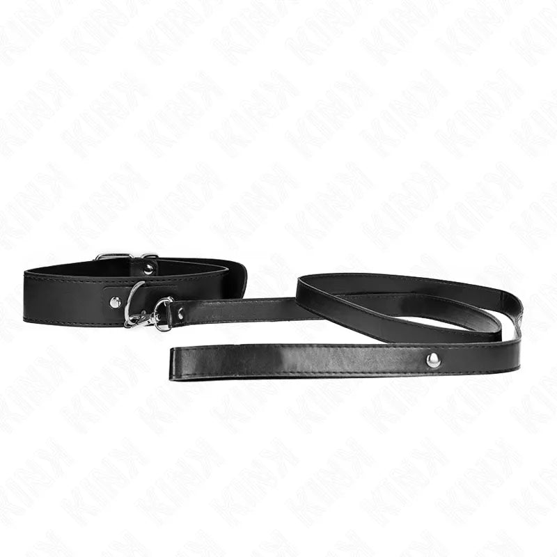 colliers BDSM élégants cuir véritable végétalien résistants ajustables boucles confortables durables raffinés sophistiqués couleurs noir rouge artisanaux sécurisés
