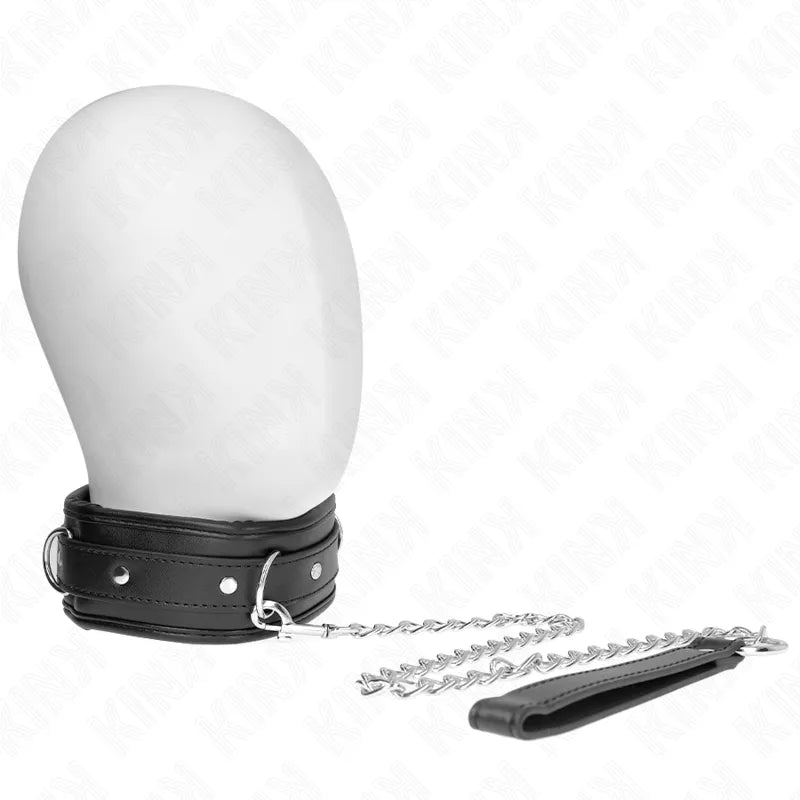 collier BDSM cuir véritable ajustable boucles réglable confortable ergonomique sécurisé luxueux raffiné discret durable esthétique noir rouge