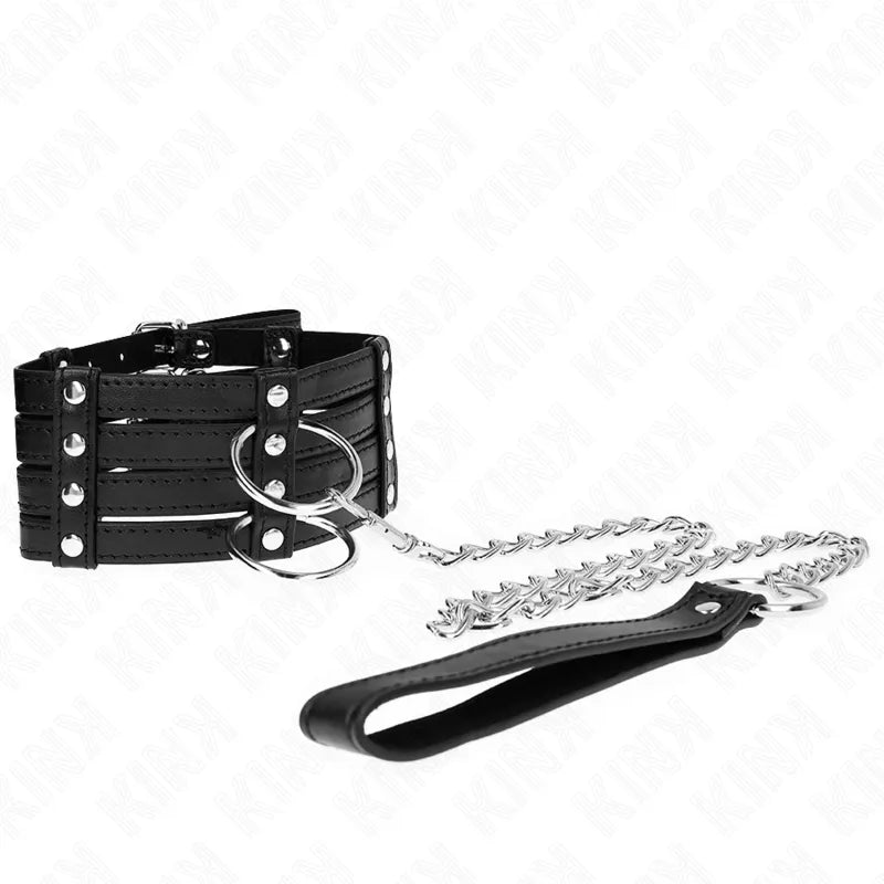 Colliers Laisses BDSM cuir véritable élégant réglable boucles métalliques ergonomiques poignées confortables finitions polies tailles variées couleurs sophistiquées
