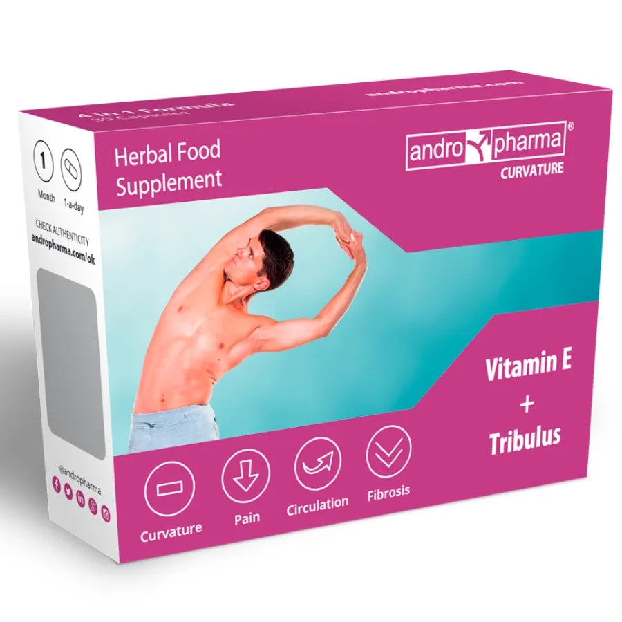 complément alimentaire Peyronie Andropharma Curvature gélules mois circulation sanguine élasticité tunique albuginée réduction plaques fibrotiques soulagement douleur confiance intime